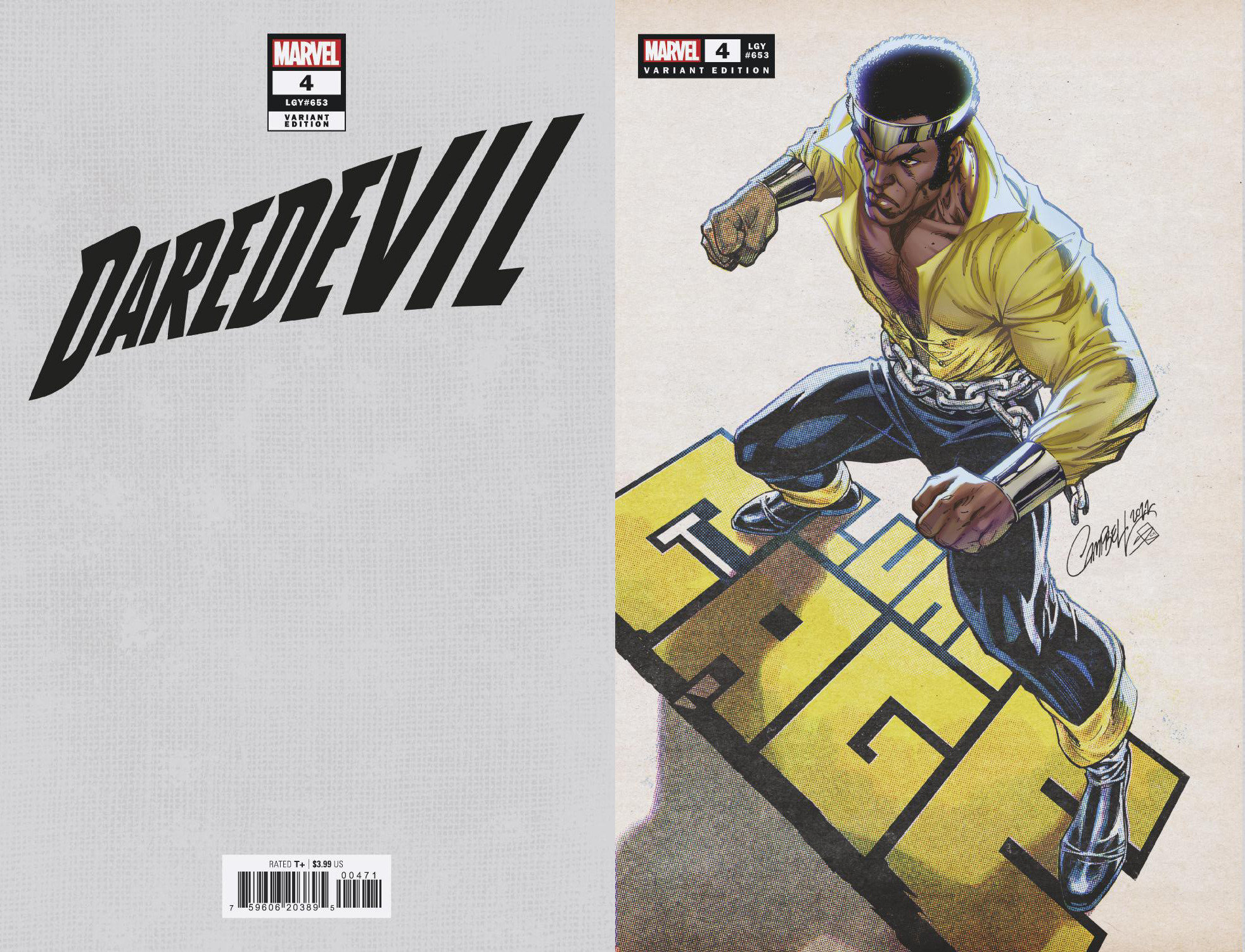 Daredevil #4 JS Campbell Anniversary Variant (2022)