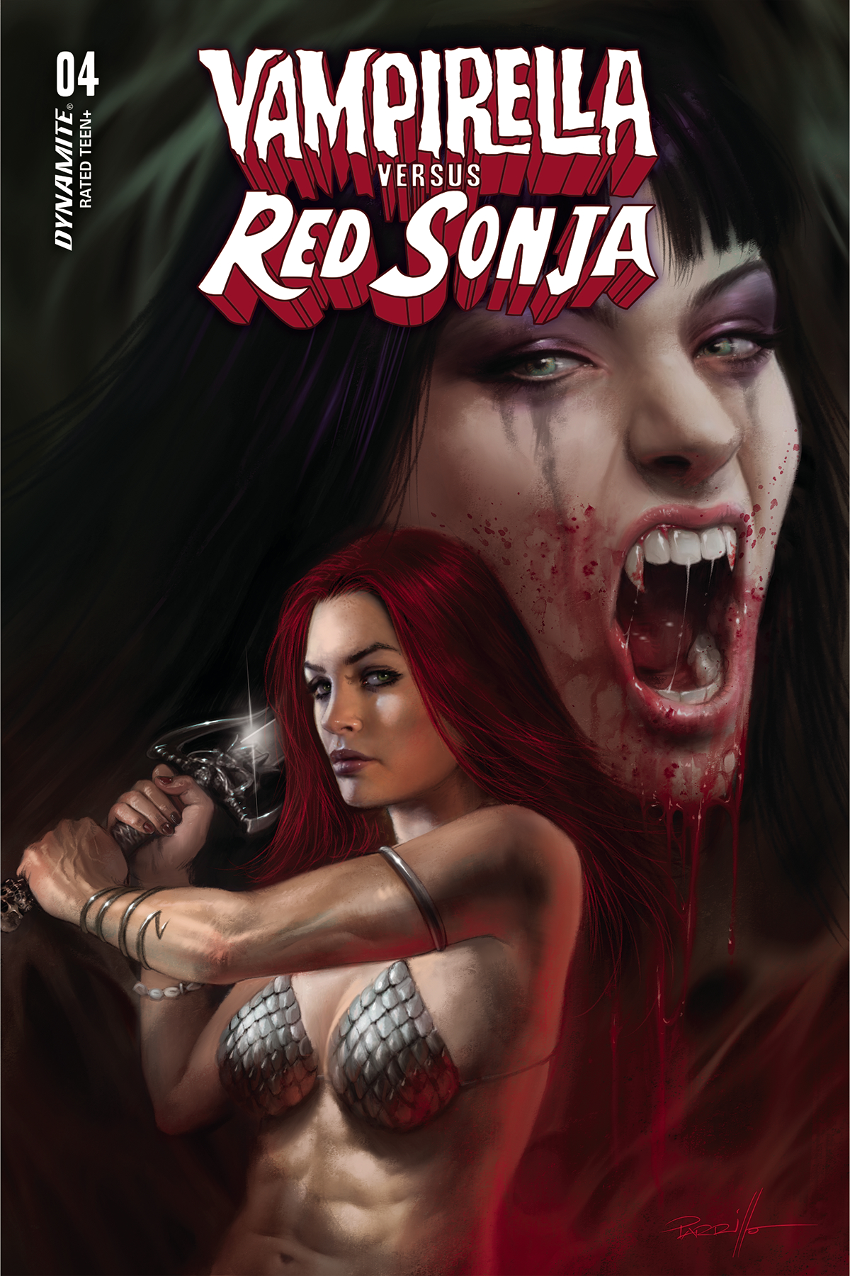 Vampirella Vs Red Sonja #4 Cover A Parrillo