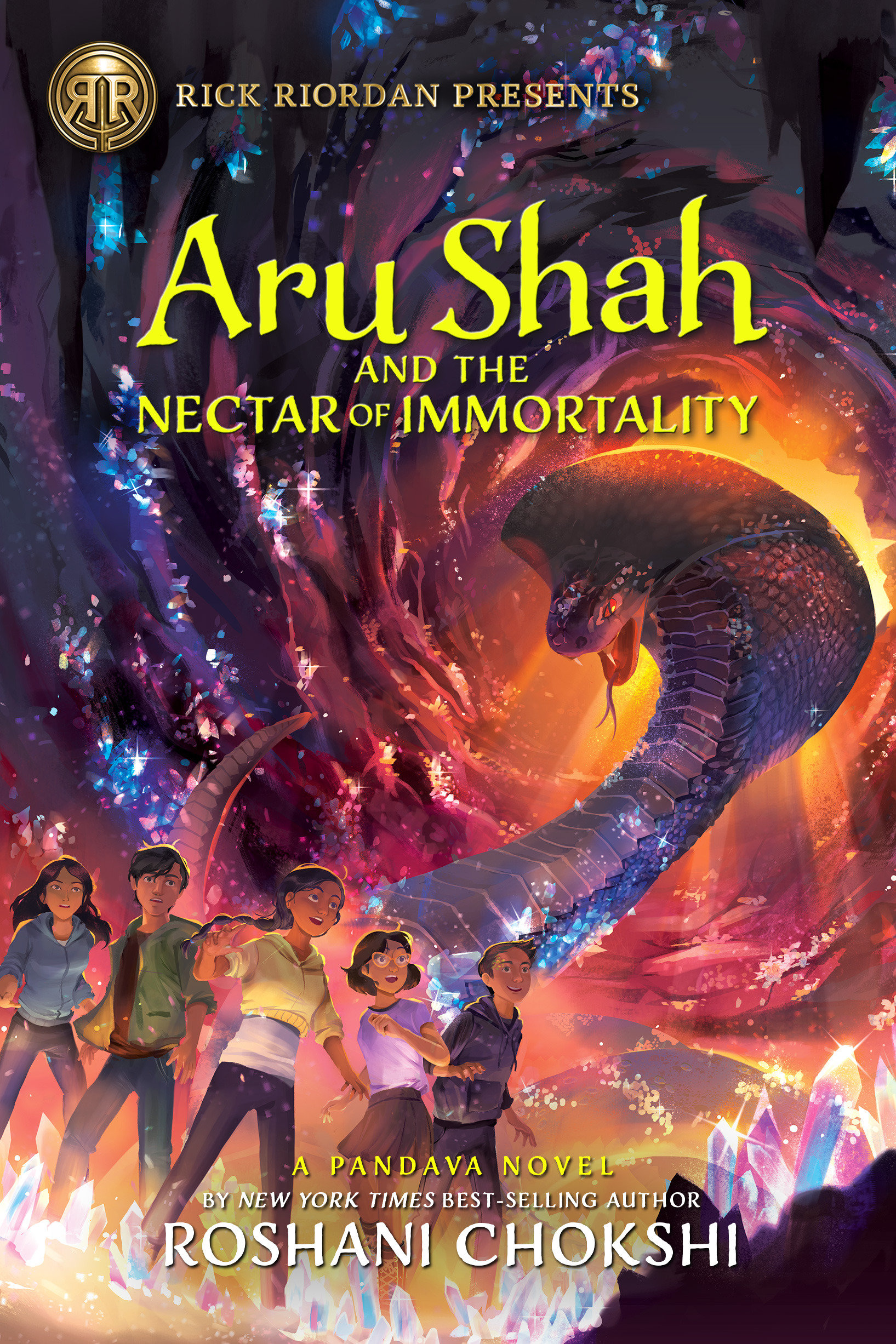 Rick Riordan Presents: Aru Shah and the Nectar Of Immortality-A Pandava Novel Book 5 (Hardcover Book)