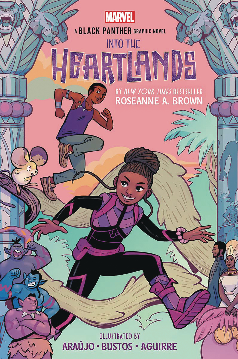 Black Panther Shuri & Tchalla Into Heartlands Hardcover Graphic Novel