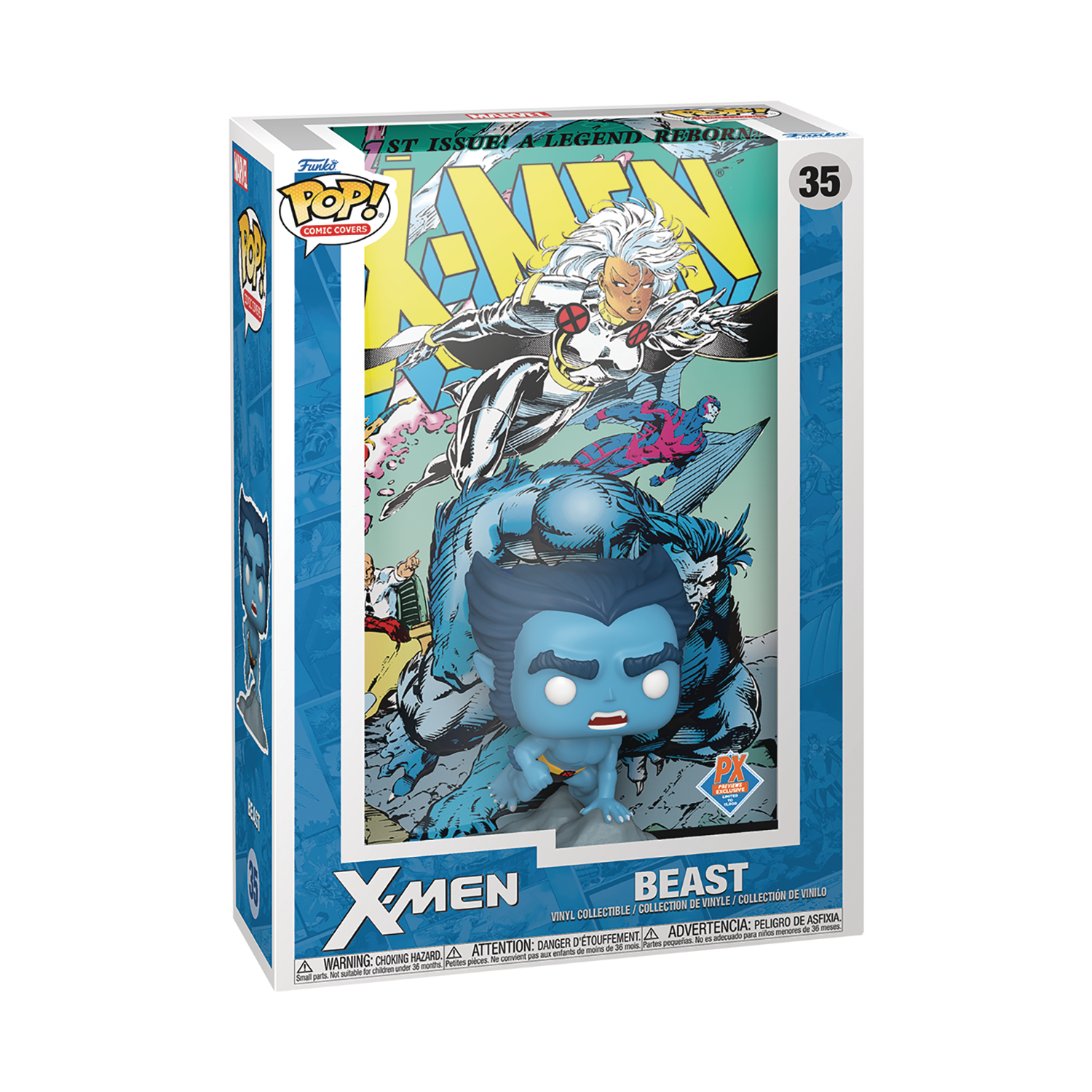 Pop Comic Cover Px Marvel X-Men #1 Beast Cover