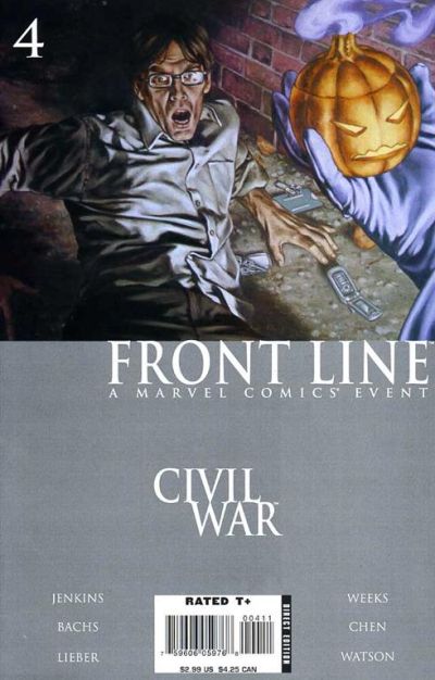 Civil War: Front Line #4-Very Fine (7.5 – 9)