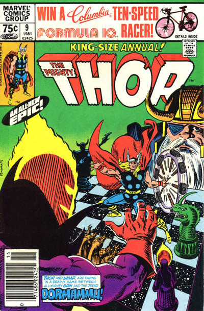 Thor Annual #9 [Newsstand]-Very Good (3.5 – 5)