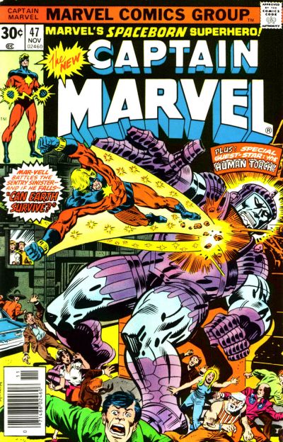 Captain Marvel #47 [Regular Edition] - Vg+ 4.5