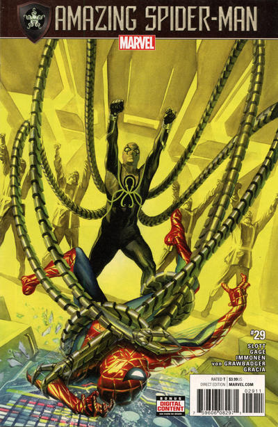 Amazing Spider-Man #29 [Direct Edition - Alex Ross Cover]-Fine 