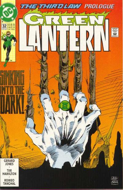 Green Lantern #32 (1990) [Direct]-Fine (5.5 – 7)