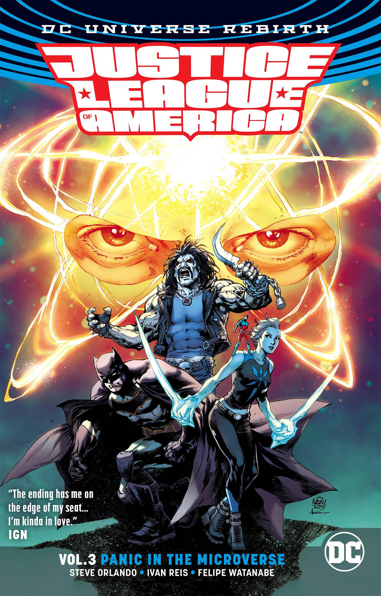 Justice League of America Graphic Novel Volume 3 Panic Microverse Rebirth