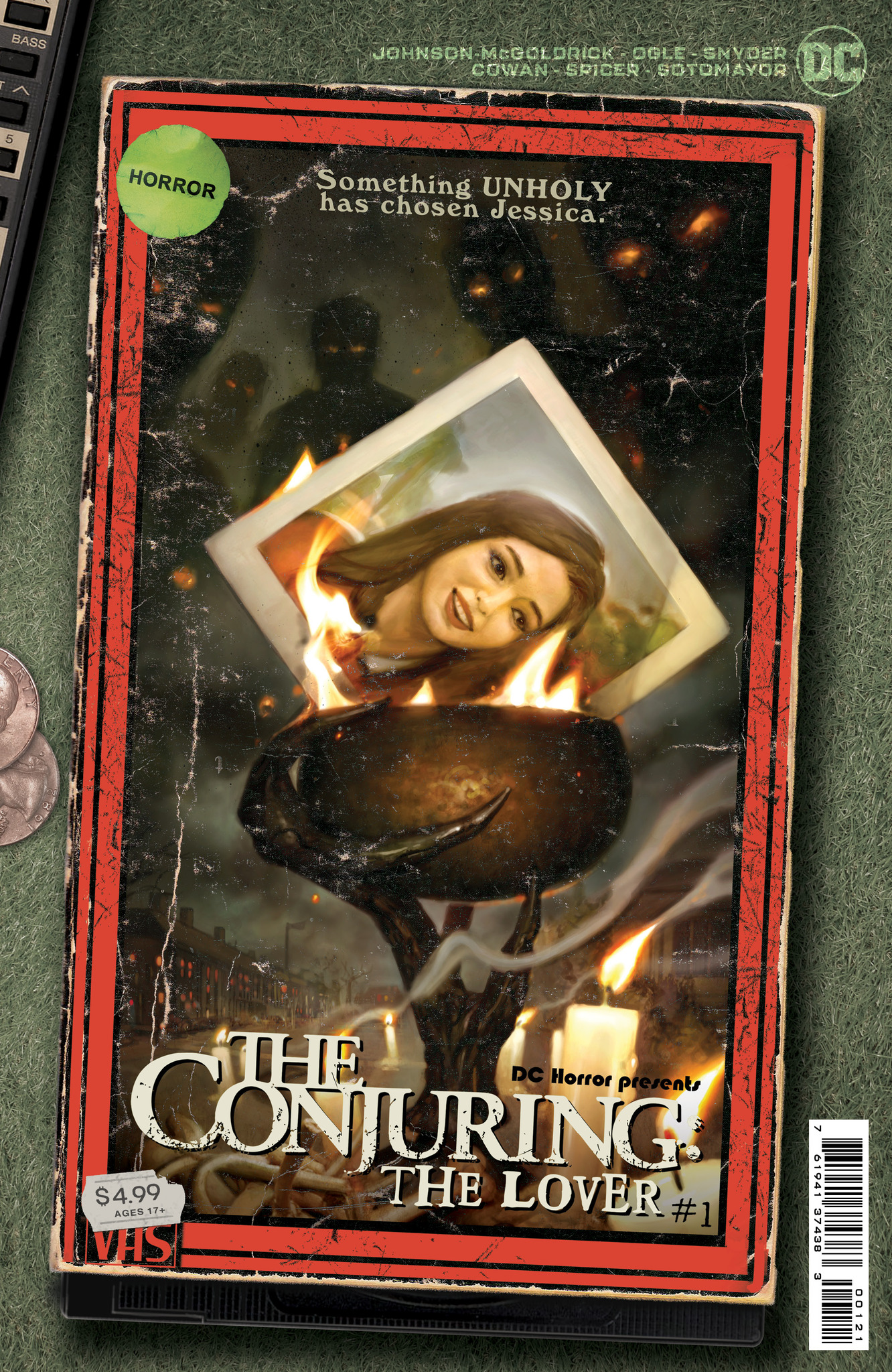 DC Horror Presents The Conjuring The Lover #1 Cover B Ryan Brown Card Stock Variant (Mature) (Of 5)
