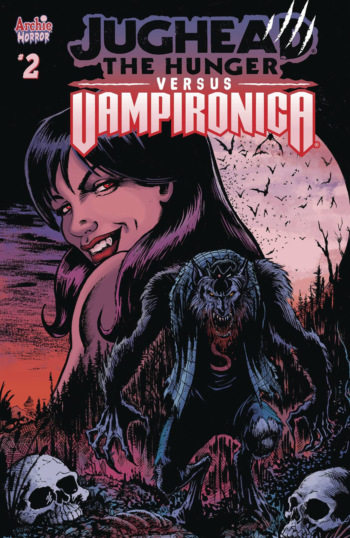 Jughead Hunger Vs Vampironica #2 Cover C Robertson (Mature)
