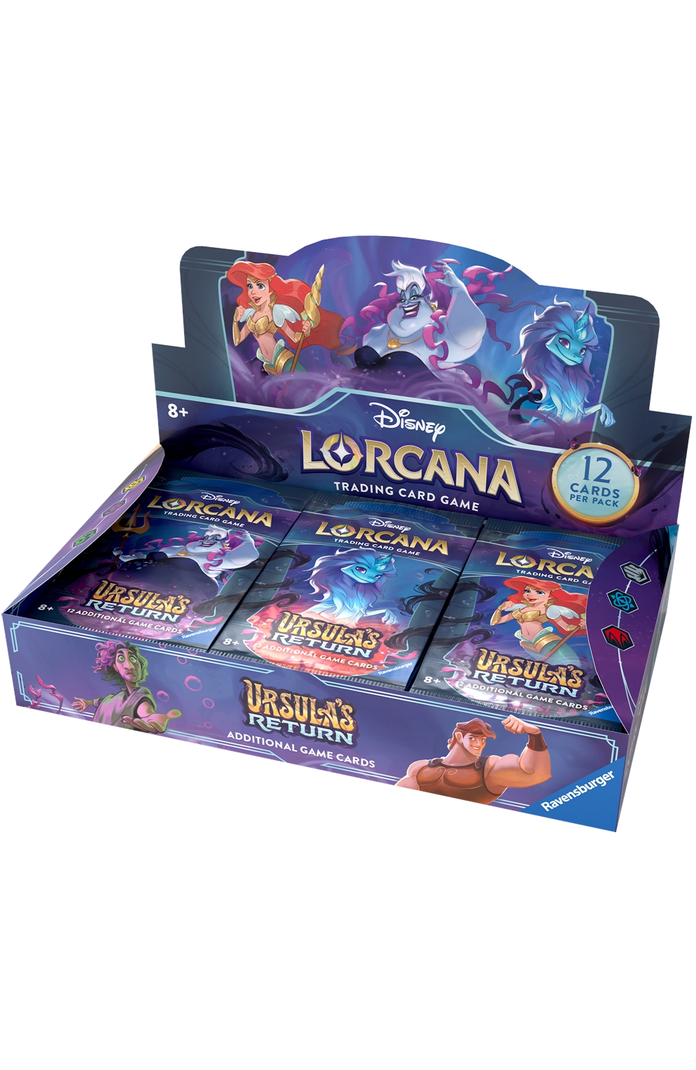 Disney Lorcana Tcg: Ursula's Return Booster Box (24)