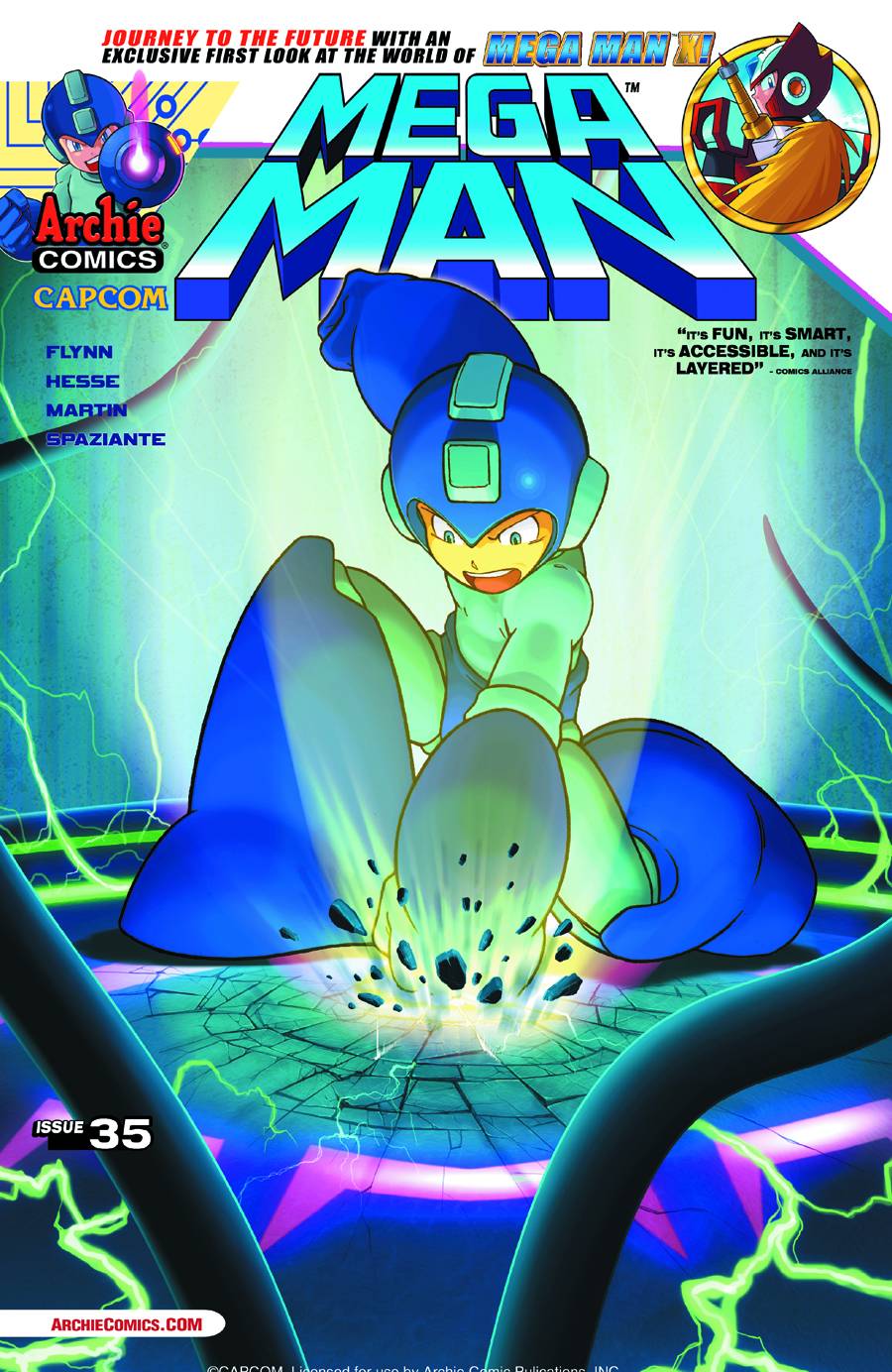Mega Man #35 Regular Cover