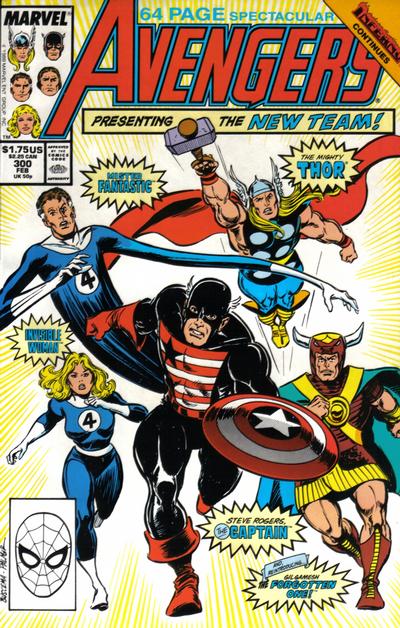 The Avengers #300 [Direct]-Fine (5.5 – 7)