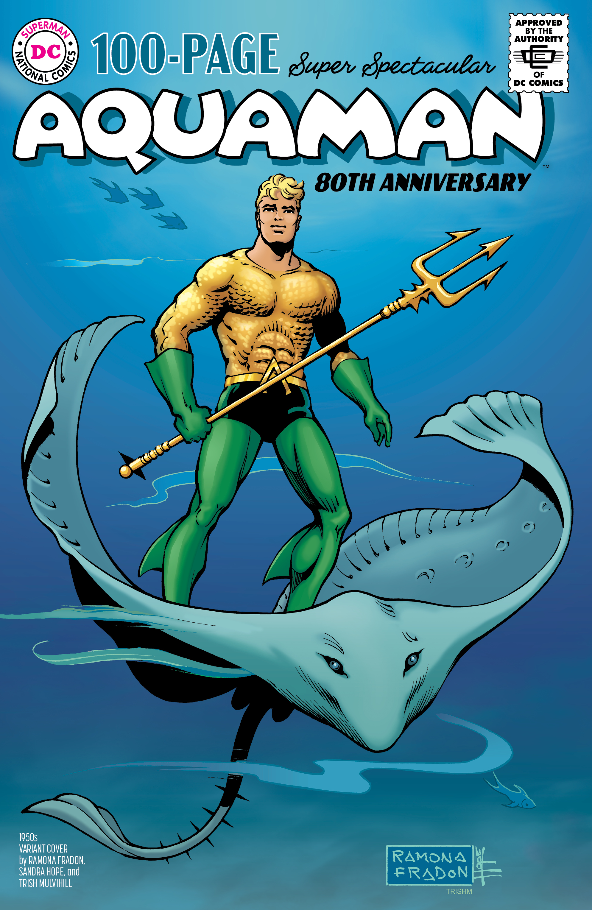 Aquaman 80th Anniversary 100-Page Super Spectacular #1 (One Shot) Cover C Fradon 1950s Variant