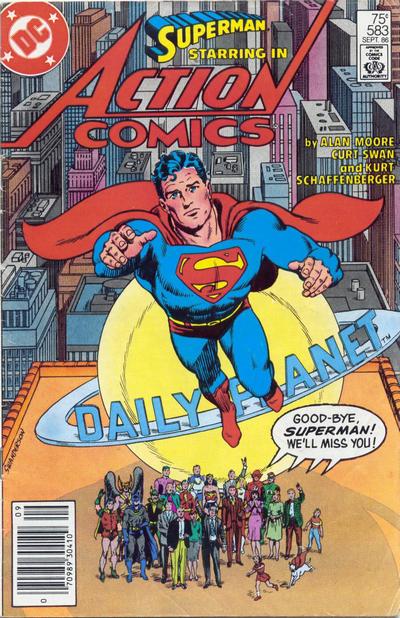 Action Comics #583 [Newsstand]-Very Good (3.5 – 5)