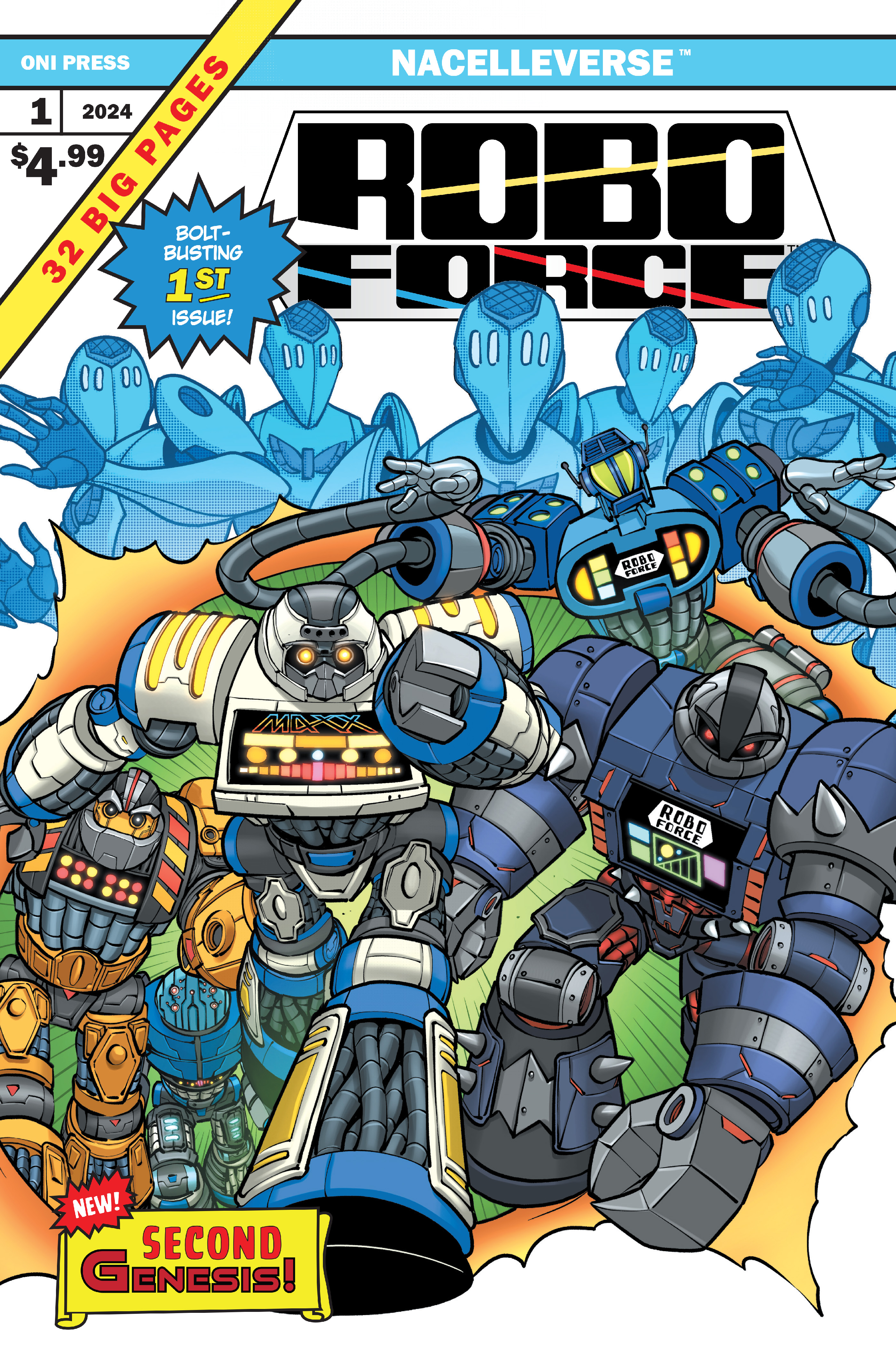 Roboforce #1 Cover F 1 for 20 Incentive Rhoald Marcellius Variant (Of 3)