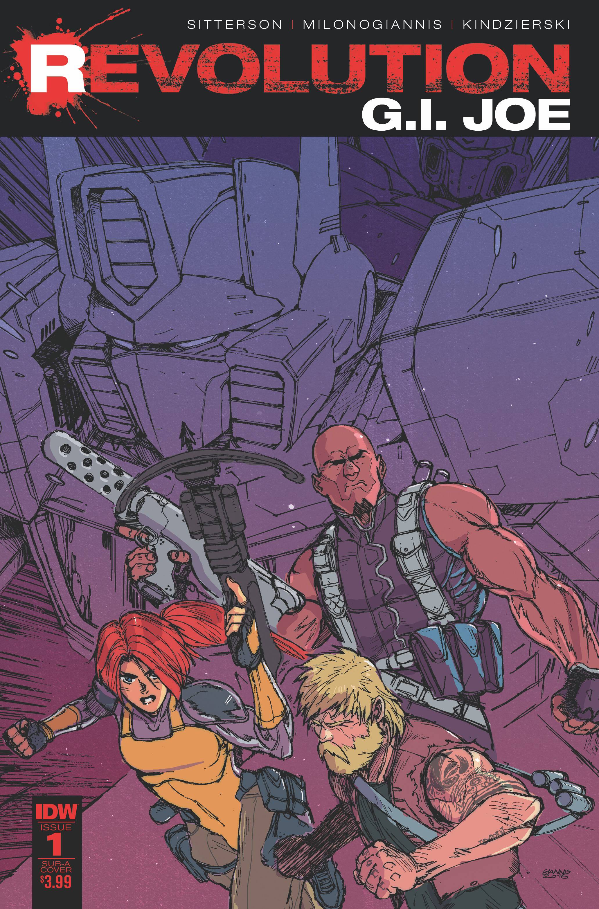 GI Joe Revolution #1 Subscription Variant