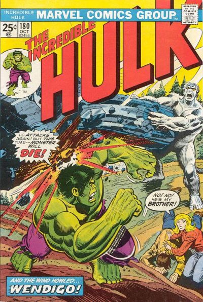 The Incredible Hulk #180-Very Fine (7.5 – 9)