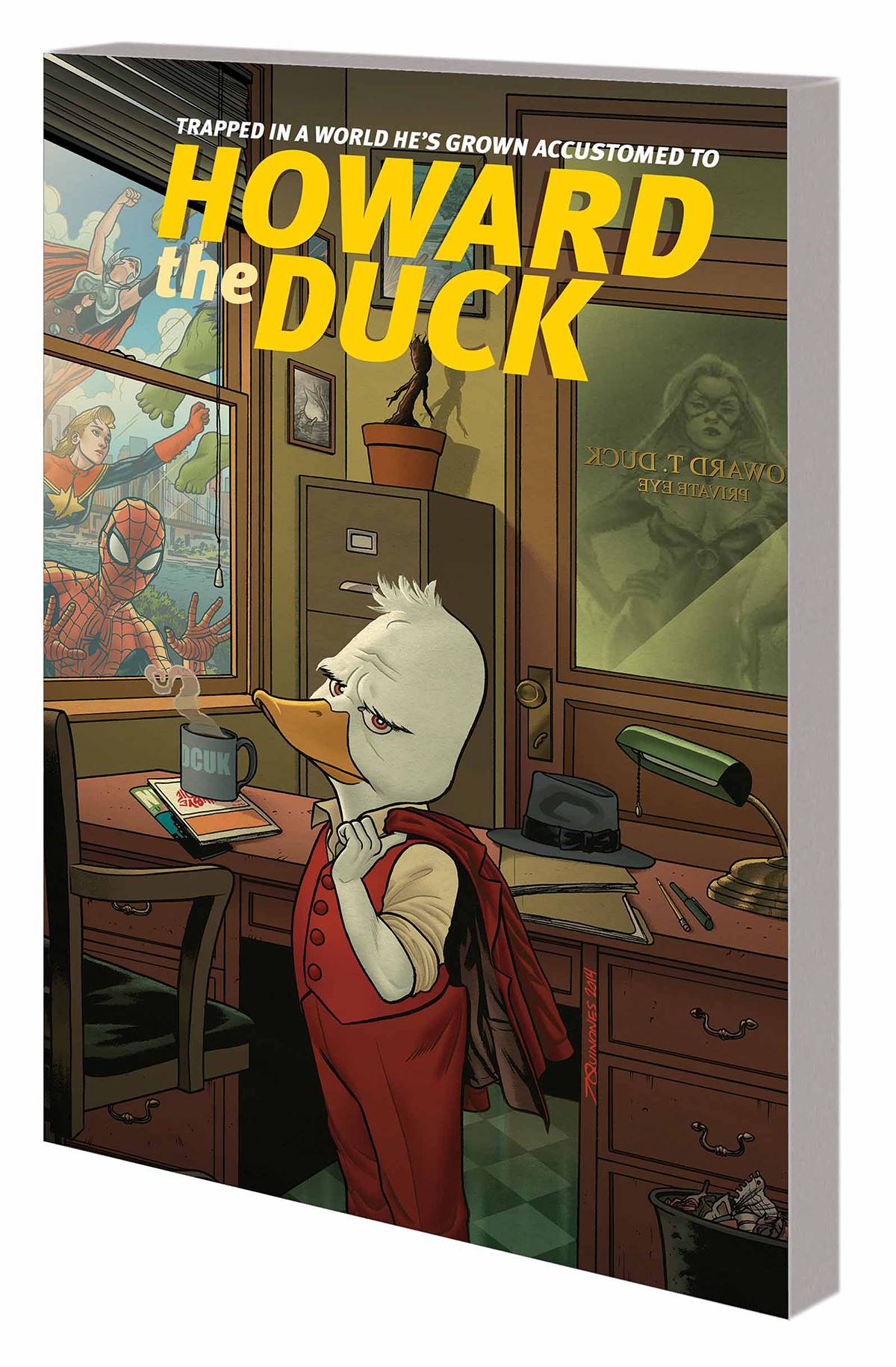 Howard the Duck Graphic Novel Volume 0 What The Duck