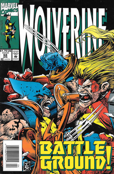 Wolverine #68 [Newsstand]-Fine (5.5 – 7)