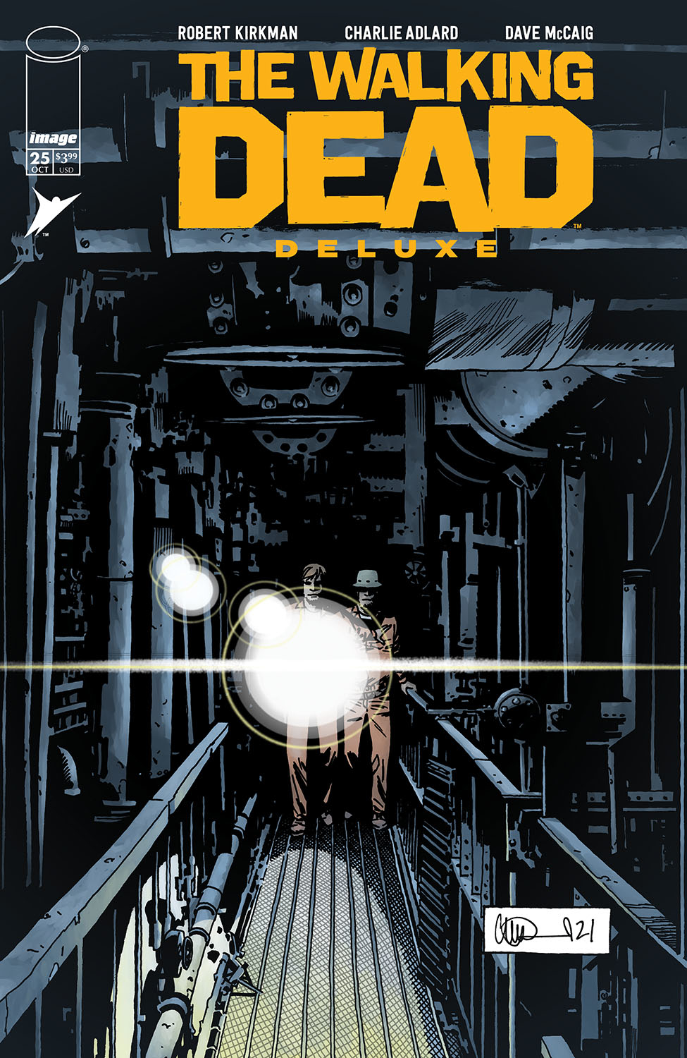 Walking Dead Deluxe #25 Cover C Adlard (Mature)
