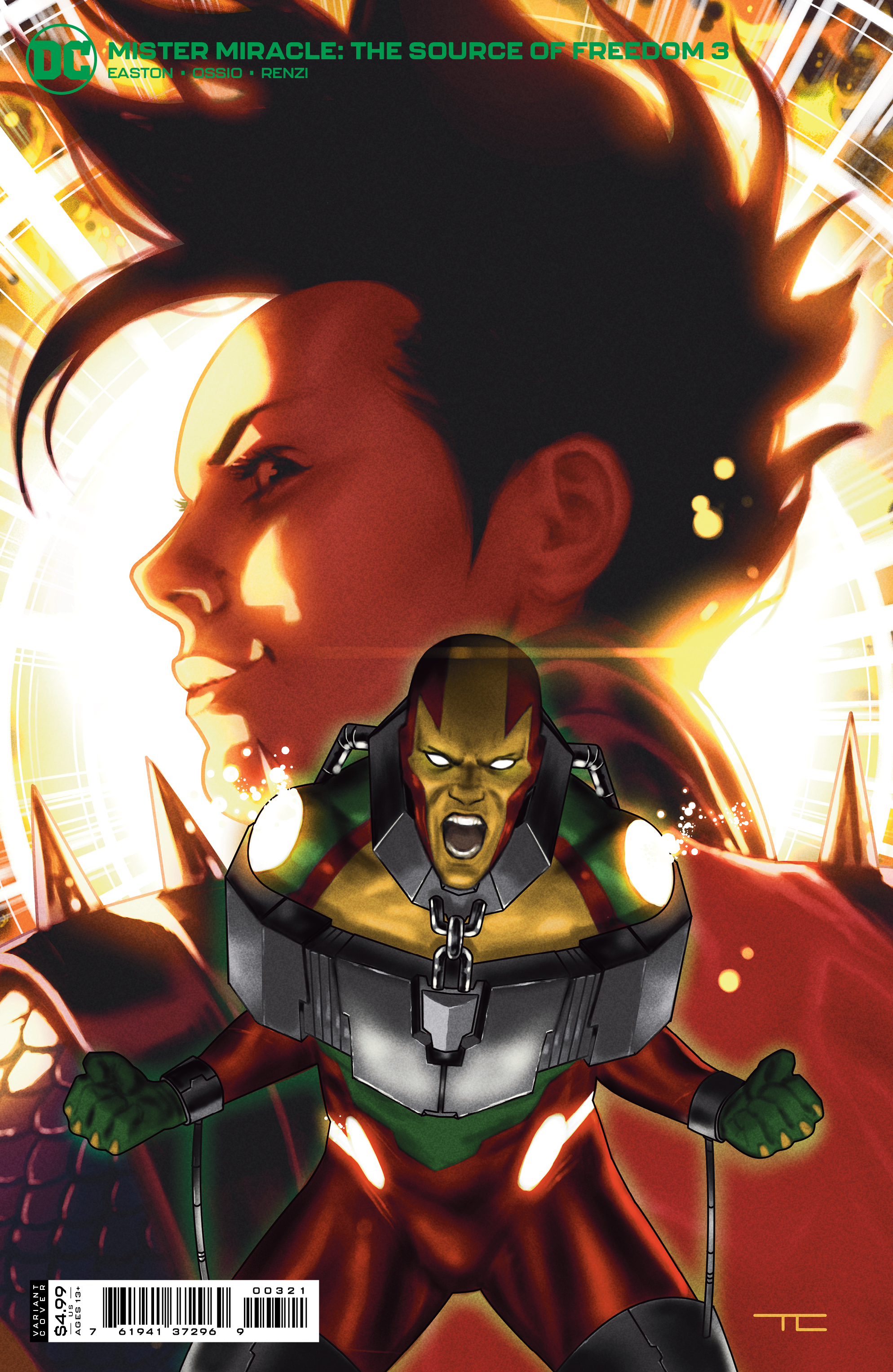Mister Miracle The Source of Freedom #3 Cover B Taurin Clarke Card Stock Variant (Of 6)