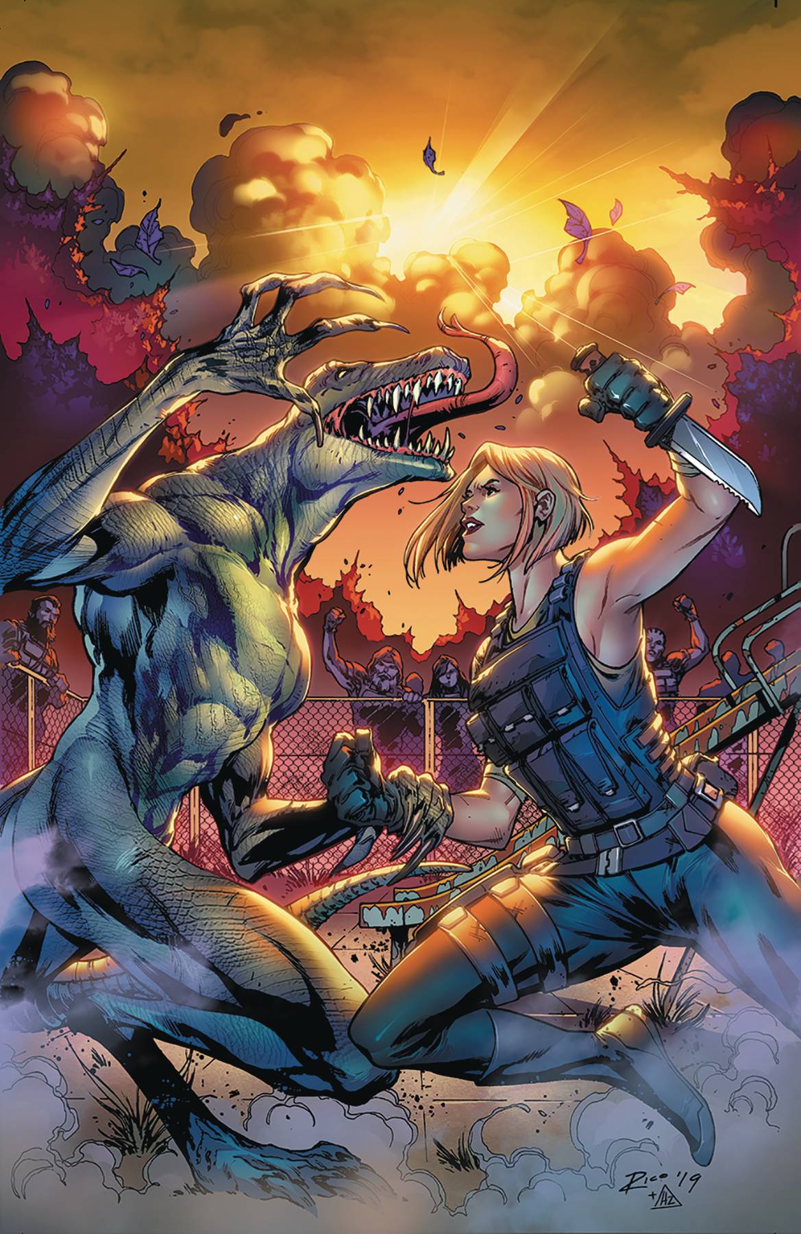 Monster Planet #4 Cover B Richardson (Of 5)