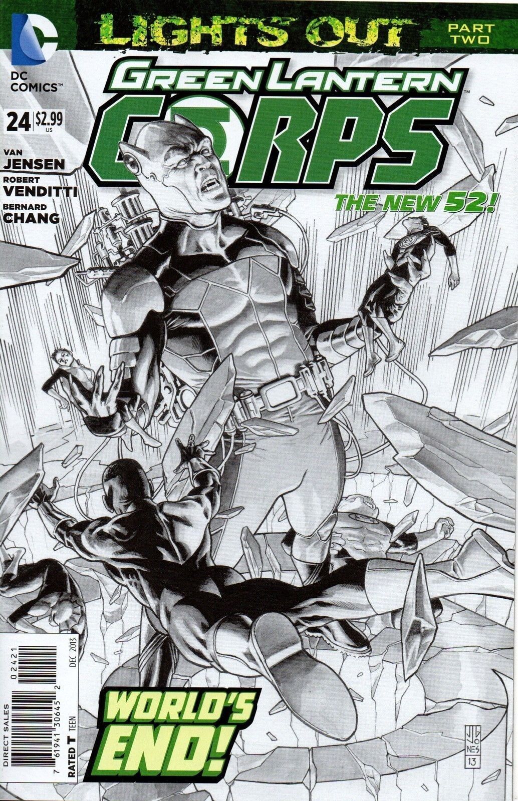 Green Lantern Corps #24 Variant Edition (2011)