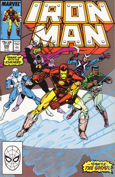 Iron Man #240 [Direct]-Fine (5.5 – 7)