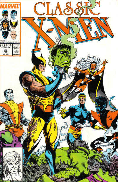 Classic X-Men #30 [Direct]-Near Mint (9.2 - 9.8)