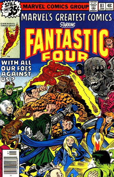 Marvel's Greatest Comics #81(1969)-Very Good (3.5 – 5)