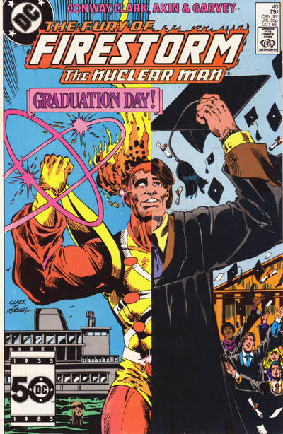 The Fury of Firestorm #40 [Direct]-Very Good (3.5 – 5)