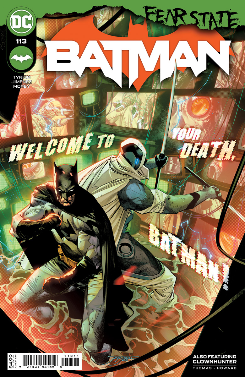 Batman #113 Cover A Jorge Jimenez (Fear State) (2016)