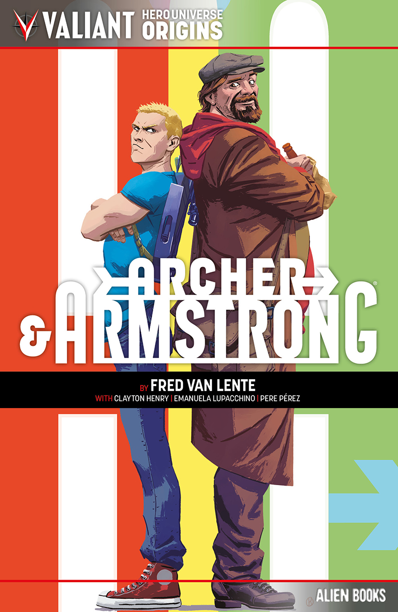 Valiant Universe Hero Origins Archer & Armstrong Graphic Novel