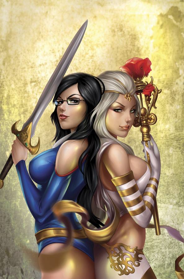 Grimm Fairy Tales Vs Wonderland Graphic Novel (Mature)