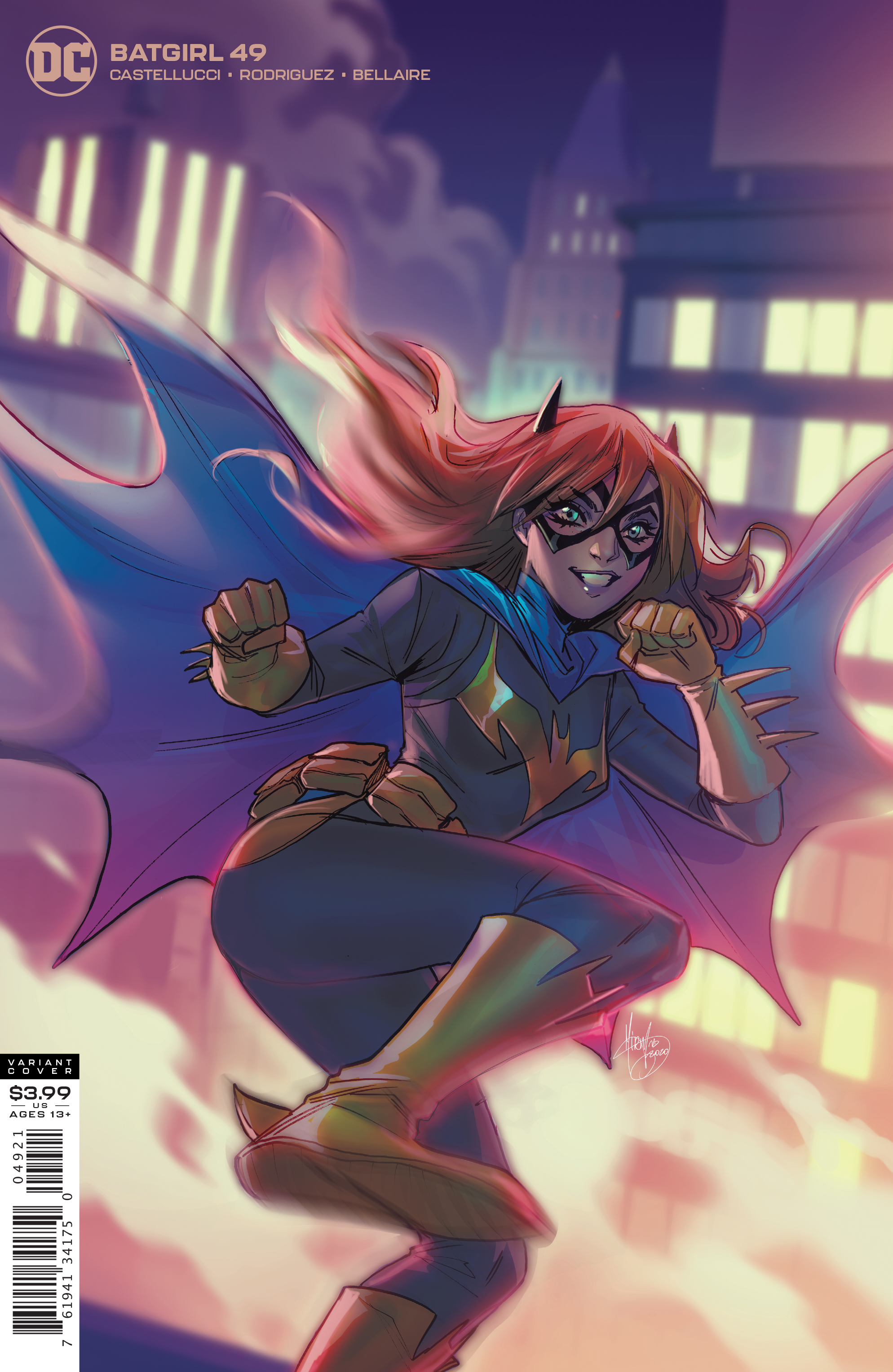Batgirl #49 Cover B Mirka Andolfo Variant (Joker War) (2016)
