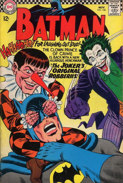 Batman #186 (1940)- Fn- 5.5
