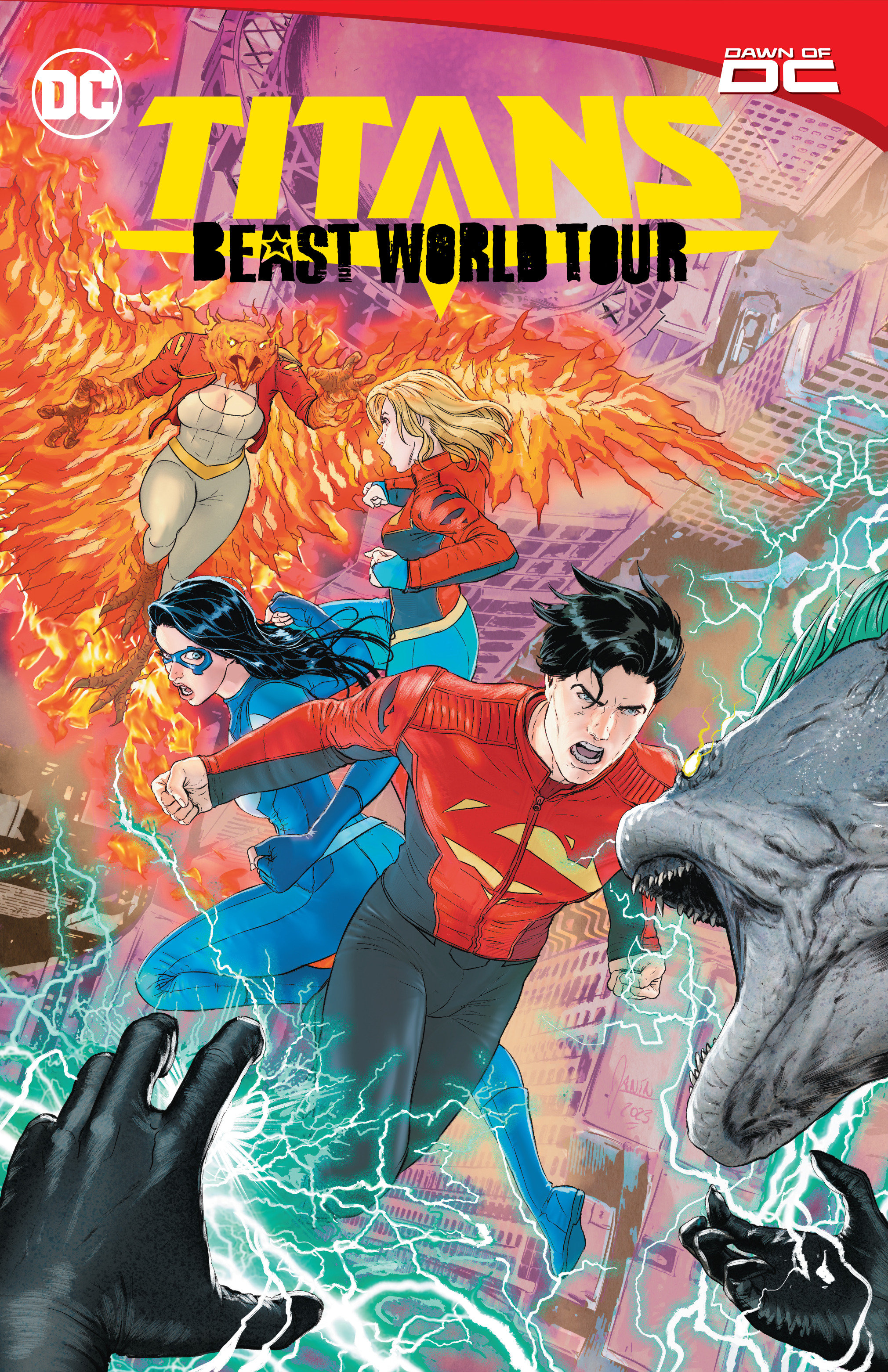 Titans Beast World Tour Graphic Novel