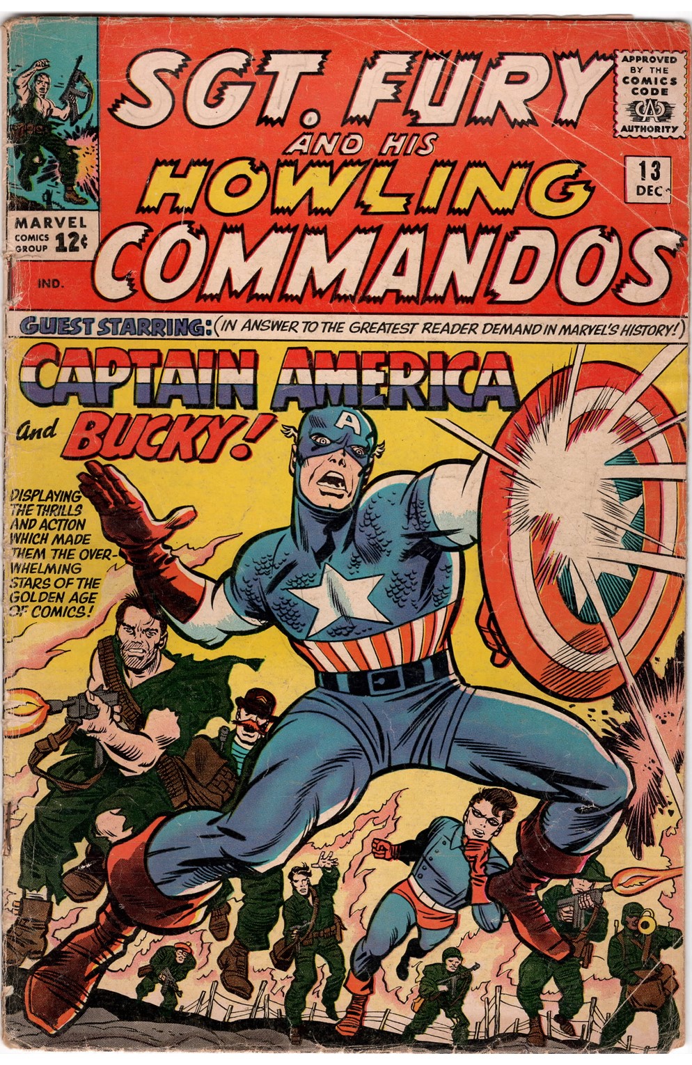 Sgt Fury (& His Howling Commandos) #13