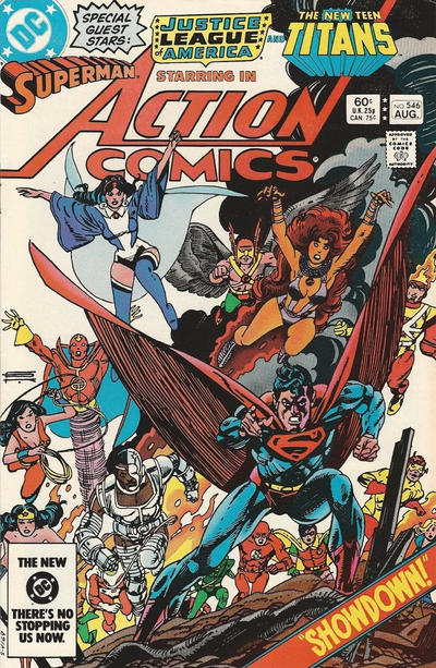 Action Comics #546 [Direct]-Very Good (3.5 – 5)