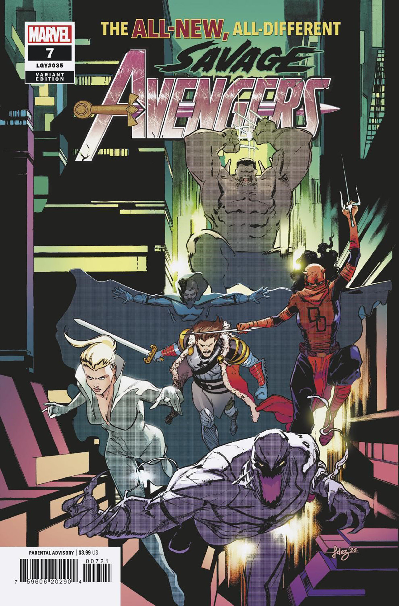 Savage Avengers #7 Fernandez Variant (2022)