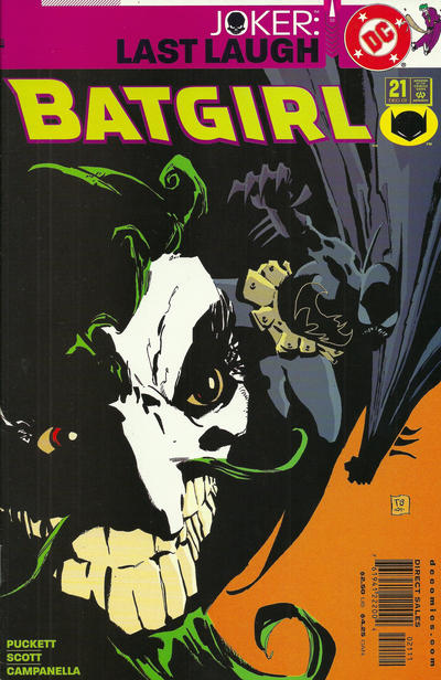 Batgirl #21 [Direct Sales]-Near Mint (9.2 - 9.8)