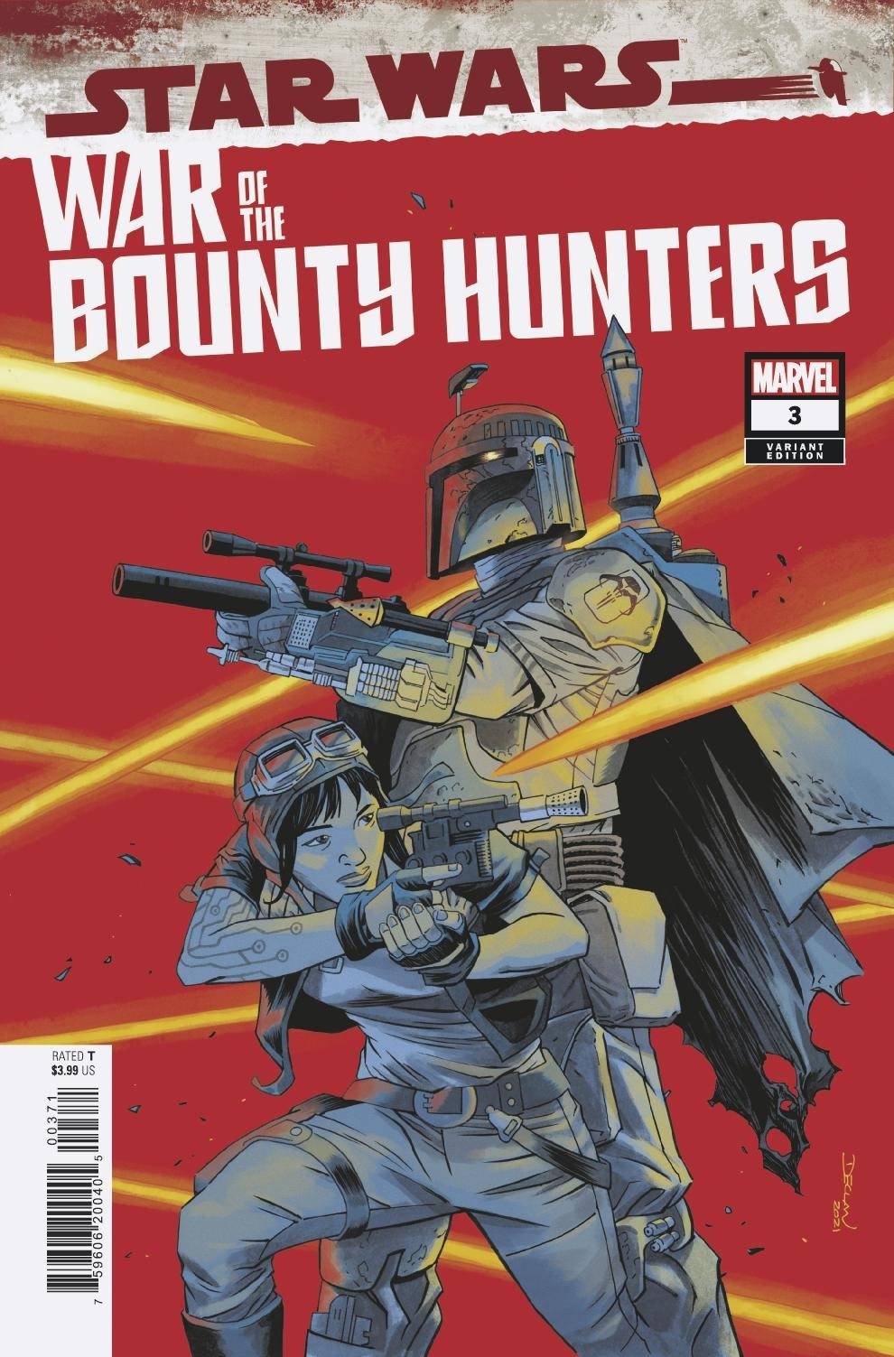 Star Wars War Bounty Hunters #3 Shalvey Variant (Of 5)