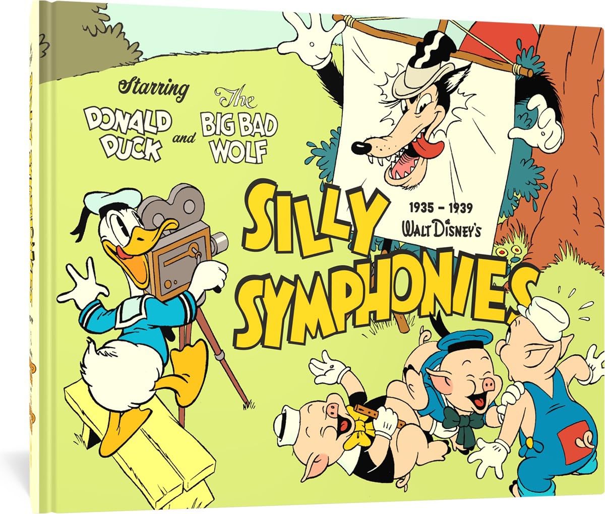 Walt Disney Silly Symphonies Hardcover 1935-1939: Starring Donald Duck and the Big Bad Wolf
