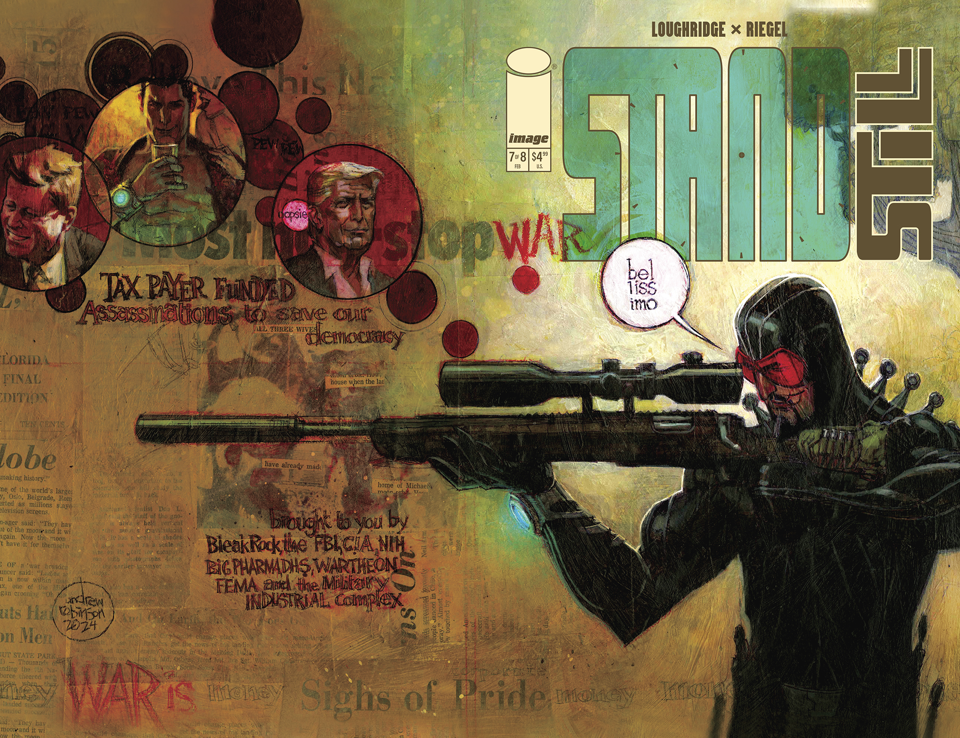 Standstill #7 Cover A Andrew Robinson Wraparound (Of 8)