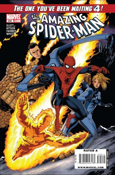 The Amazing Spider-Man #590 [Direct Edition] - Vf- 