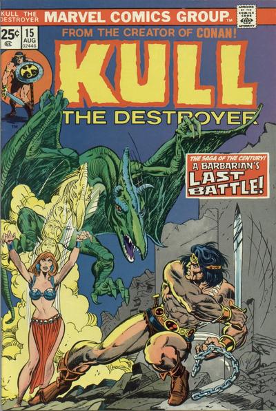 Kull The Destroyer #15-Very Fine (7.5 – 9)