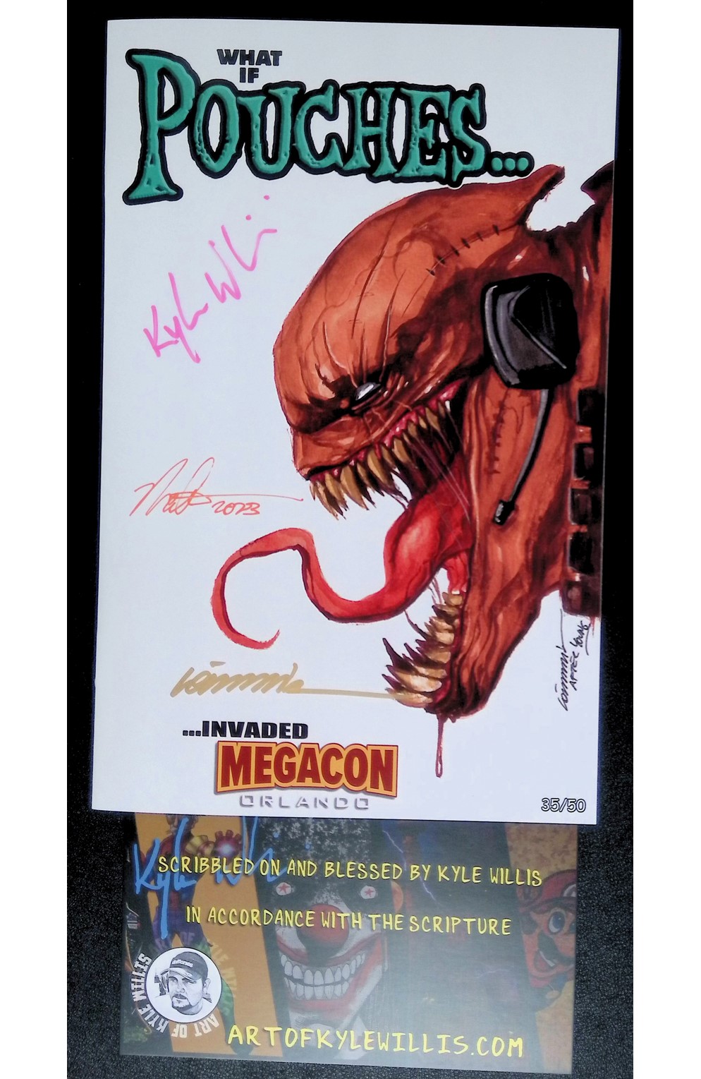 Pouches Preview Megacon Exclusive Signed