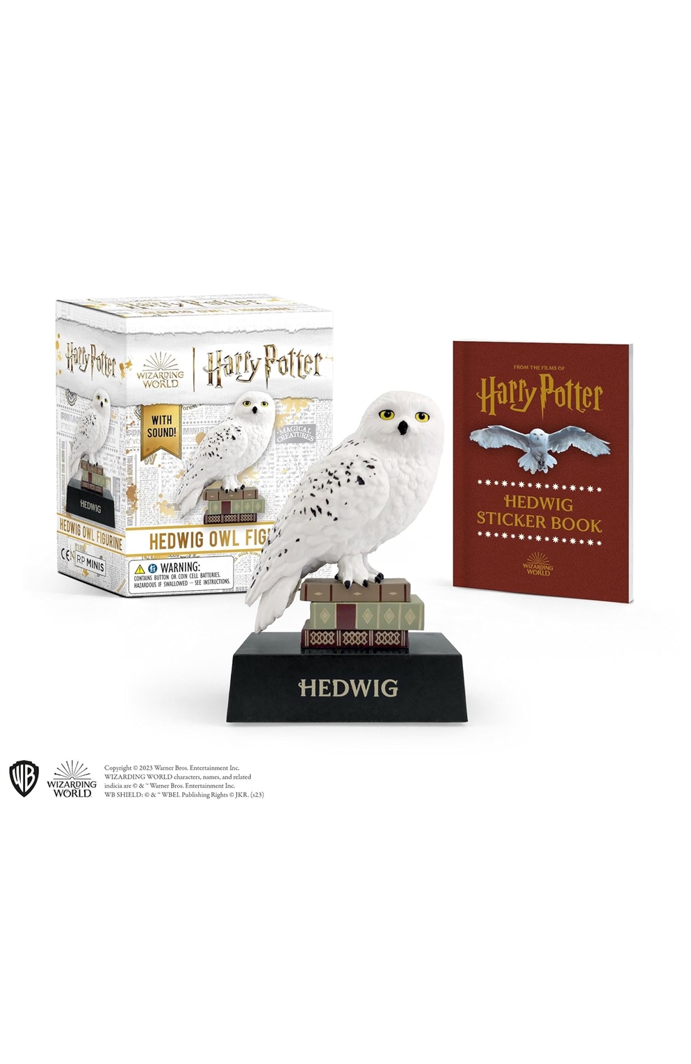 Harry Potter: Hedwig Owl Figurine: With Sound! (Rp Minis)	