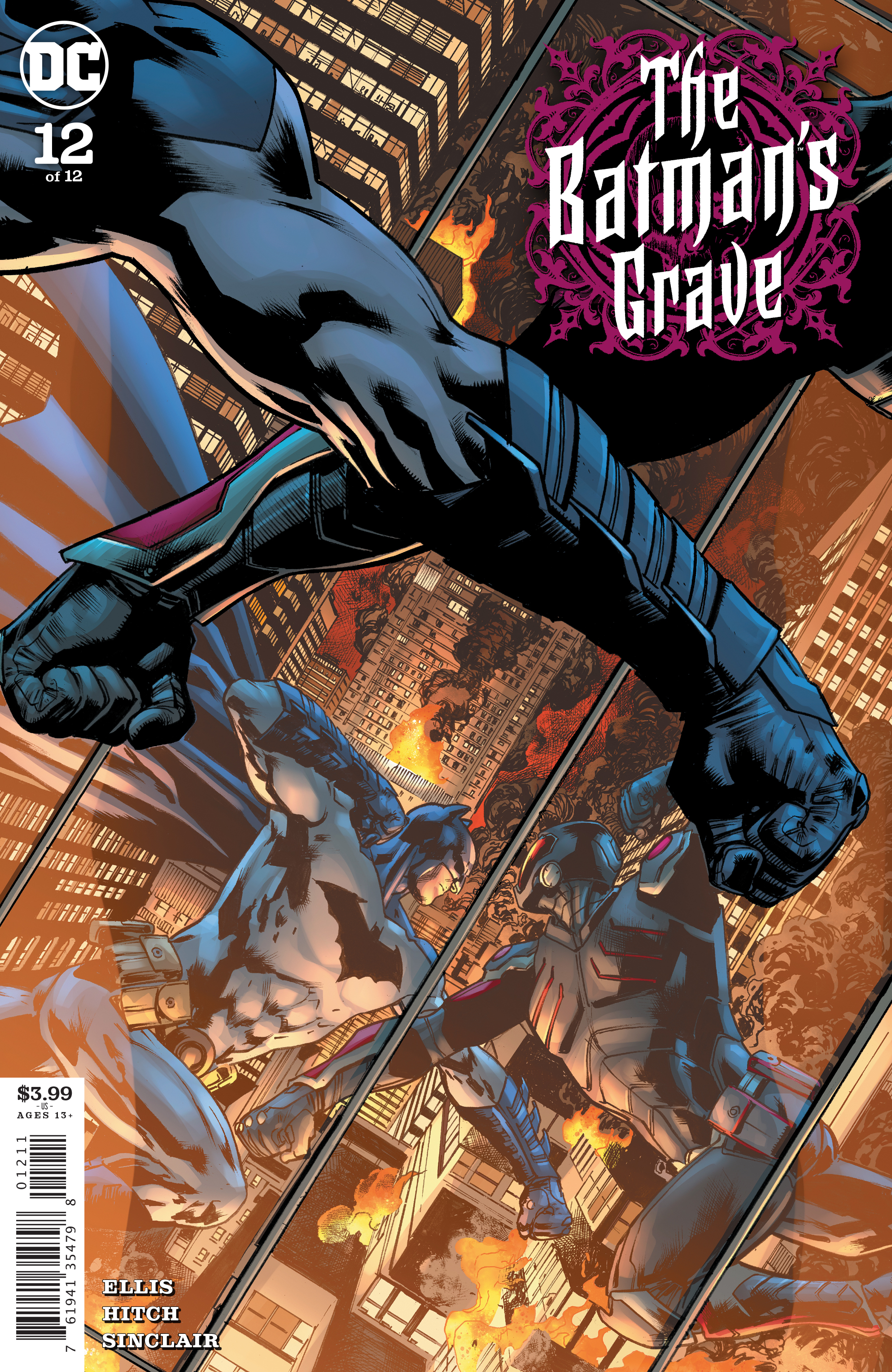Batmans Grave #12 (Of 12) Cover A Bryan Hitch