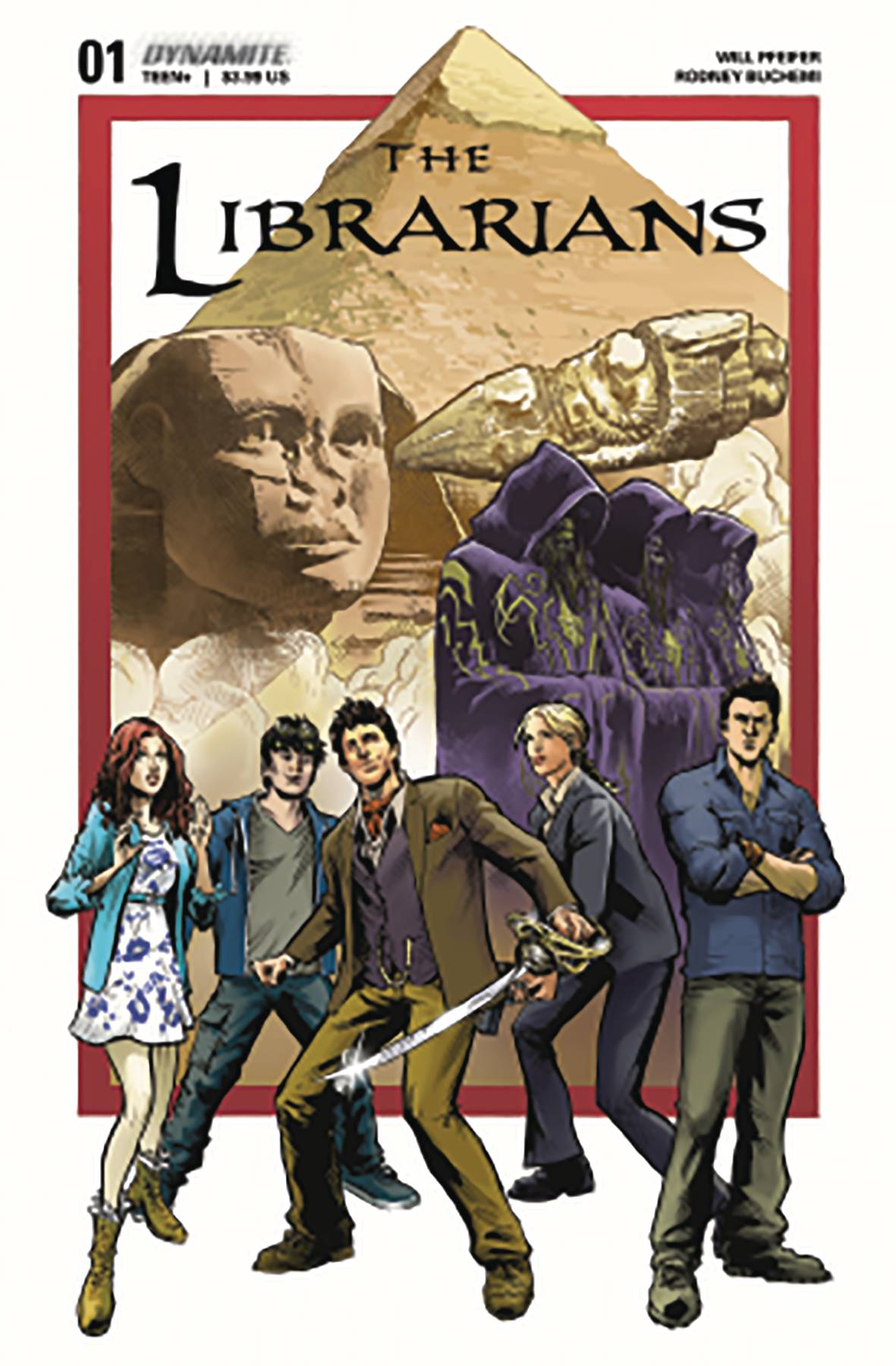 Librarians #1 Cover A Moline